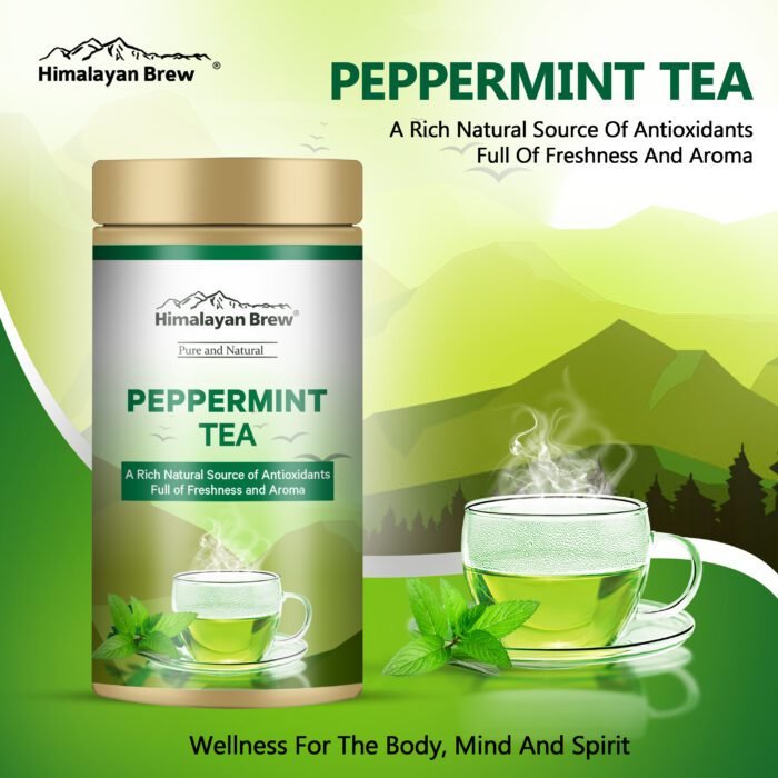 Mint Green Tea, peppermint tea benefits